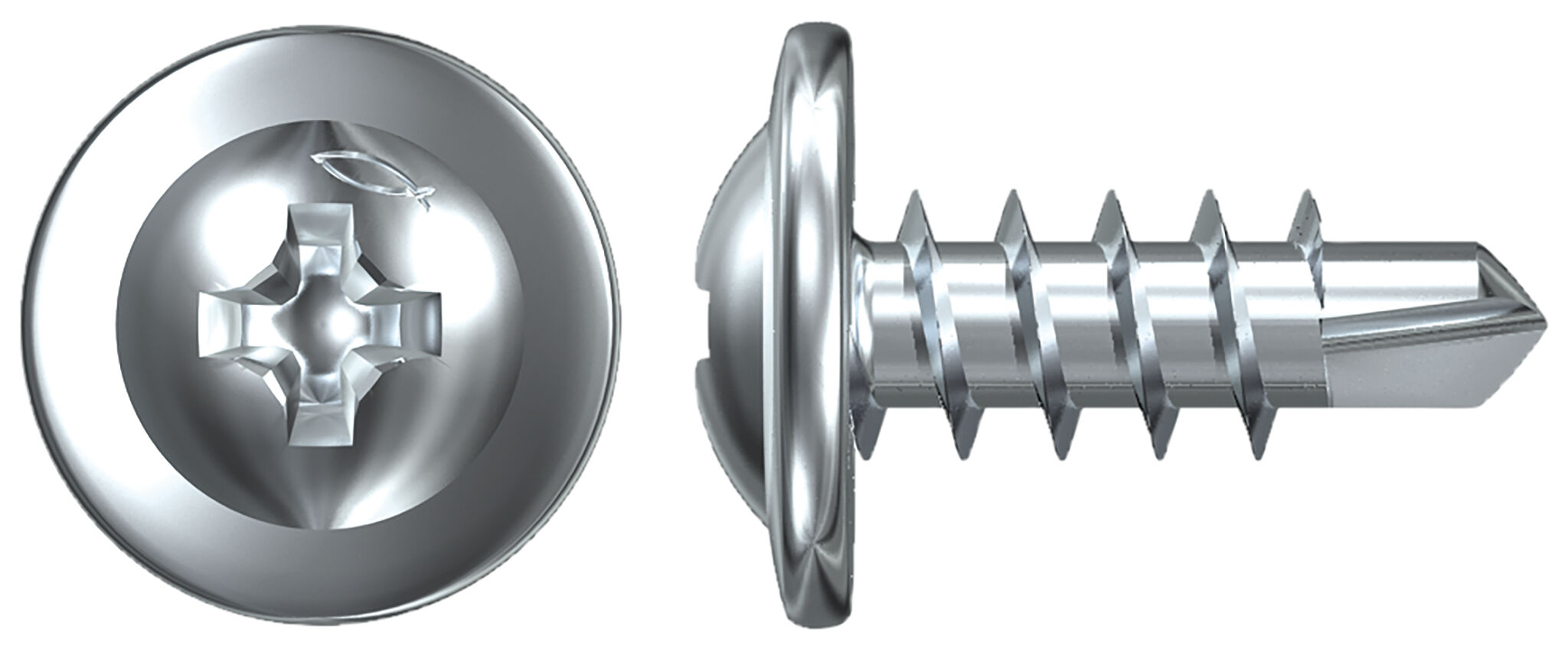 Product Picture: "Montasjeskrue 4,2 x 13 PH med borspiss BK A20"