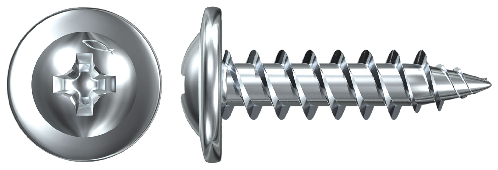 Product Picture: "Montasjeskrue 4,2X13 ruspert med flatt hode BK A20"