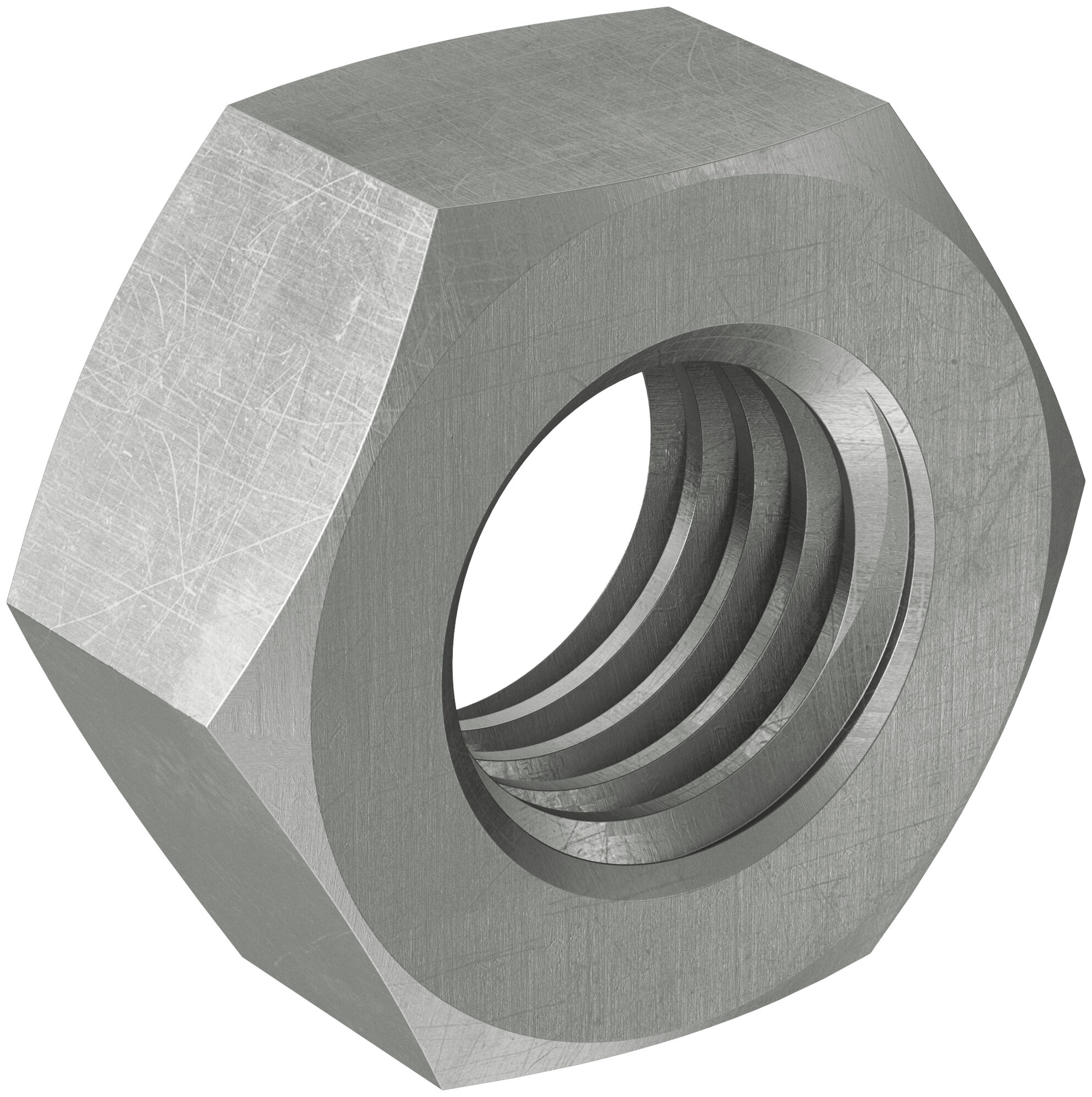 nut fischer Hexagonal nut MU M12 hot-dip galvanised