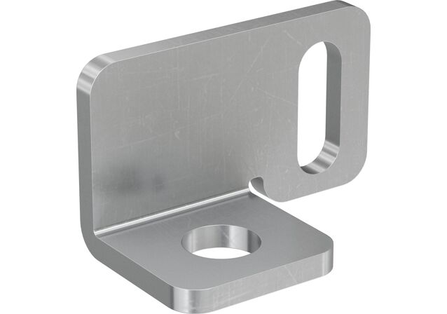 Product Picture: "Consolă unghiulară fischer MW SU din oțel inoxidabil A2"