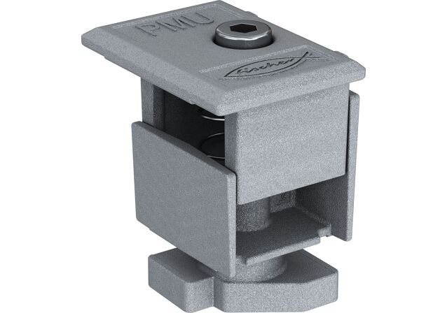Product Picture: "fischer universal end clamp PM U 30 - 50 AL, Aluminium"