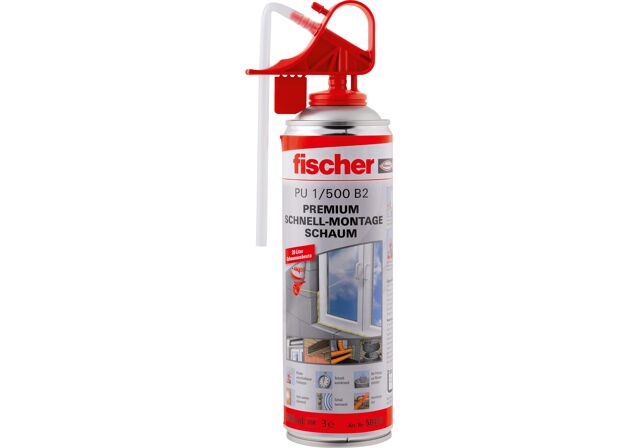 Product Picture: "fischer egykomponensű gyorsszerelő hab PU 1/500 B2"