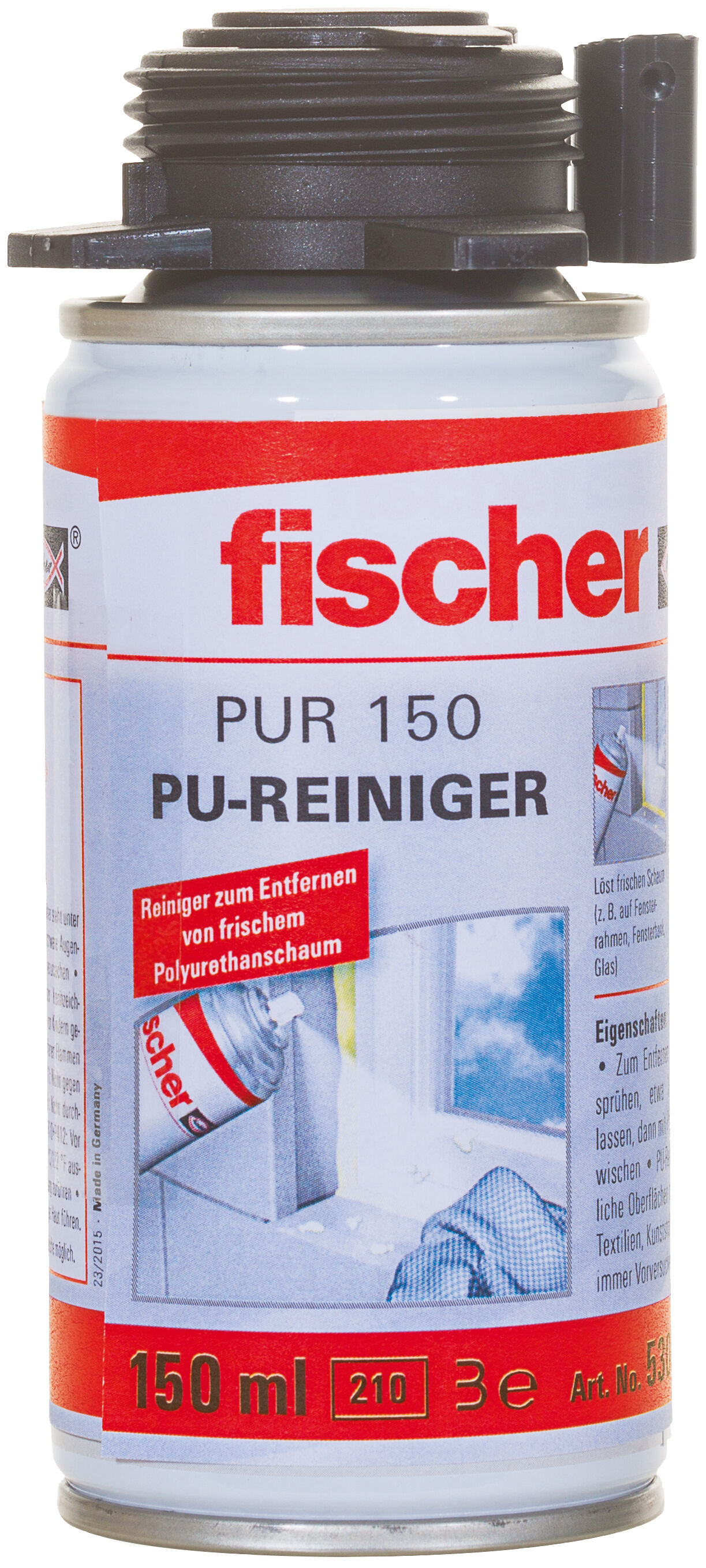 Product Picture: "fischer PUR Schuimreiniger PUR 150"