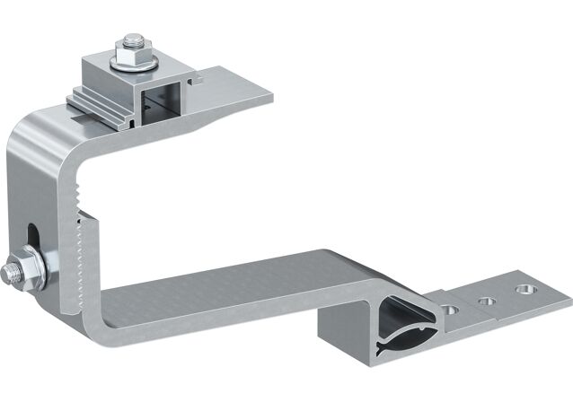 Product Picture: "fischer hook for pitched roofs with tiles with 2 adjustments RH 30 H AL Aluminium"