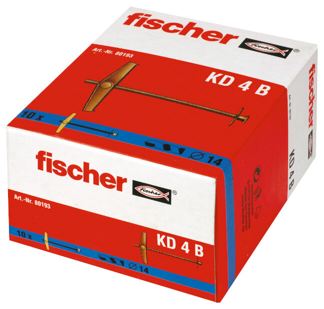 Packaging: "fischer KD 4 B Ειδικό στήριγμα ανάρτησης"