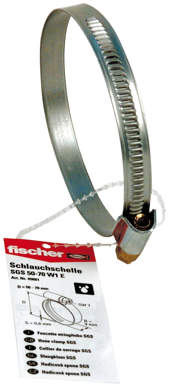 Product Picture: "피셔 호스 클램프 SGS 50 - 70 W1 E SB-SaMo"