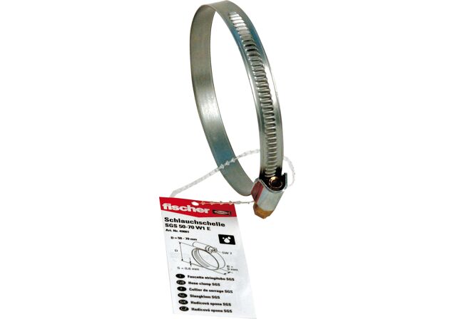 Product Picture: "fischer Hose clamp SGS 50 - 70 W1 E item pricing"