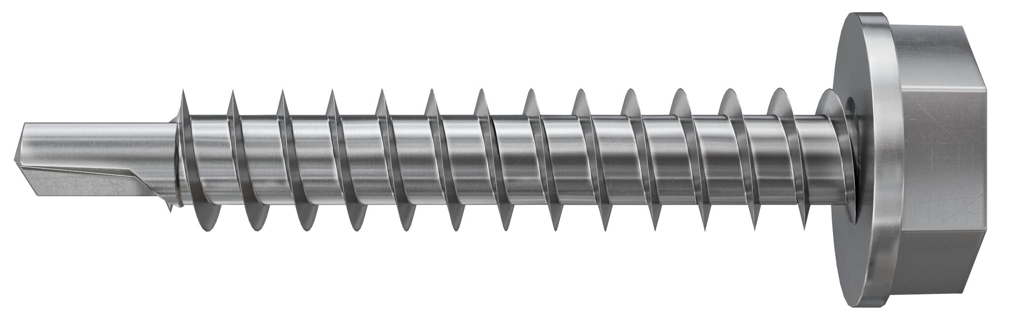 Product Picture: "fischer self-drilling screw 4.8 x 32 mm in stainless steel A2"