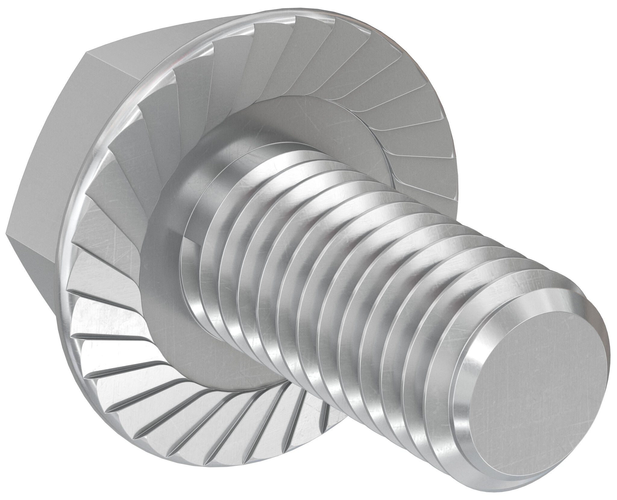 Product Picture: "fischer self-locking screw serrated SKS M8x16 A2, stainless steel A2"