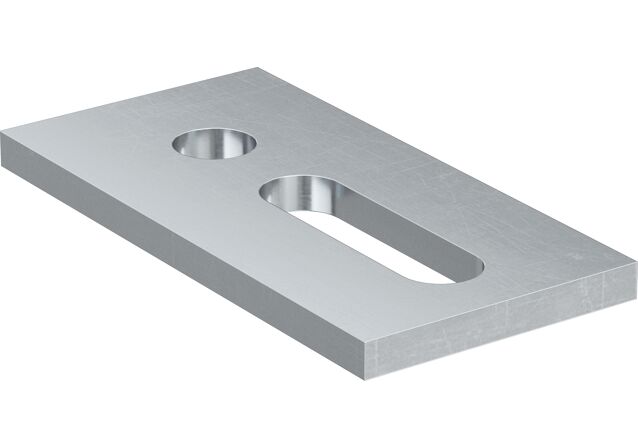 Product Picture: "fischer flat connection plate SSP 10 A2 stainless steel A2"