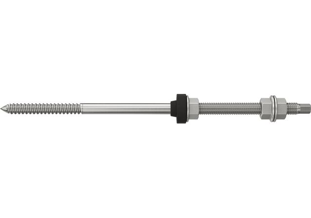Product Picture: "fischer double-threaded screw STSR M12 x 350 mm A2 stainless steel A2"