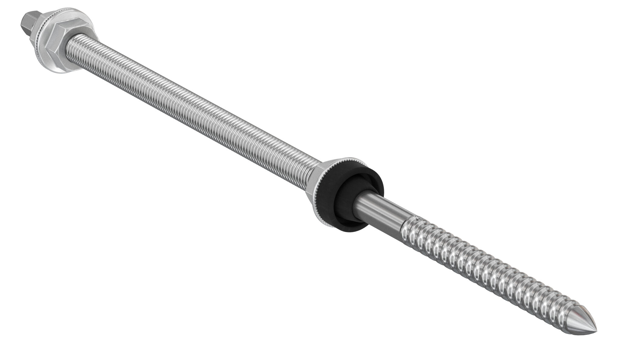 Produktbild: "fischer Doppelgewindeschraube STSR M12 x 350 mm A2 nicht rostender Stahl A2"