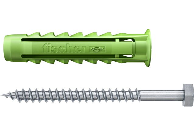 Product Picture: "fischer Expansion plug SX Green 12 x 60 S with screw"