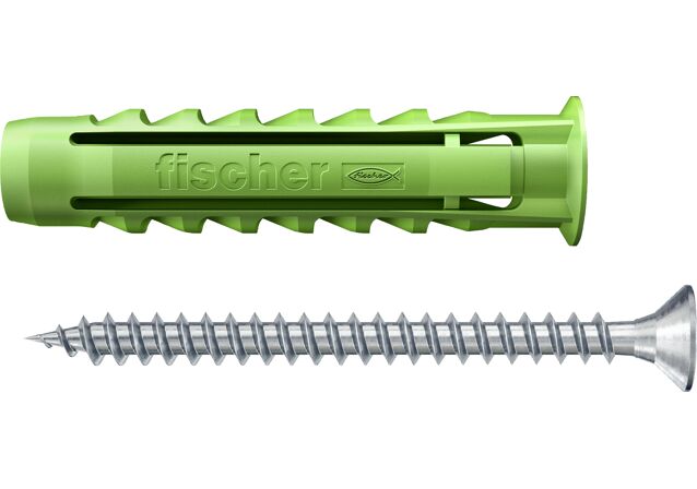 Product Picture: "fischer Expansion plug SX Green 6 x 30 S with screw"