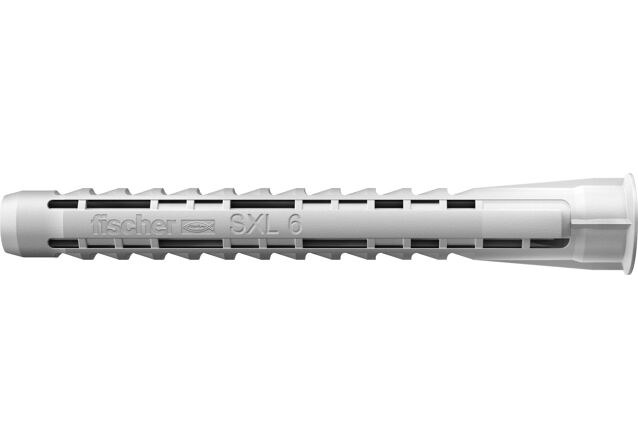 Obrázek výrobku: "fischer rozpěrná hmoždinka SX 6 x 50 R s límečkem pro vyšší kotevní hloubky"