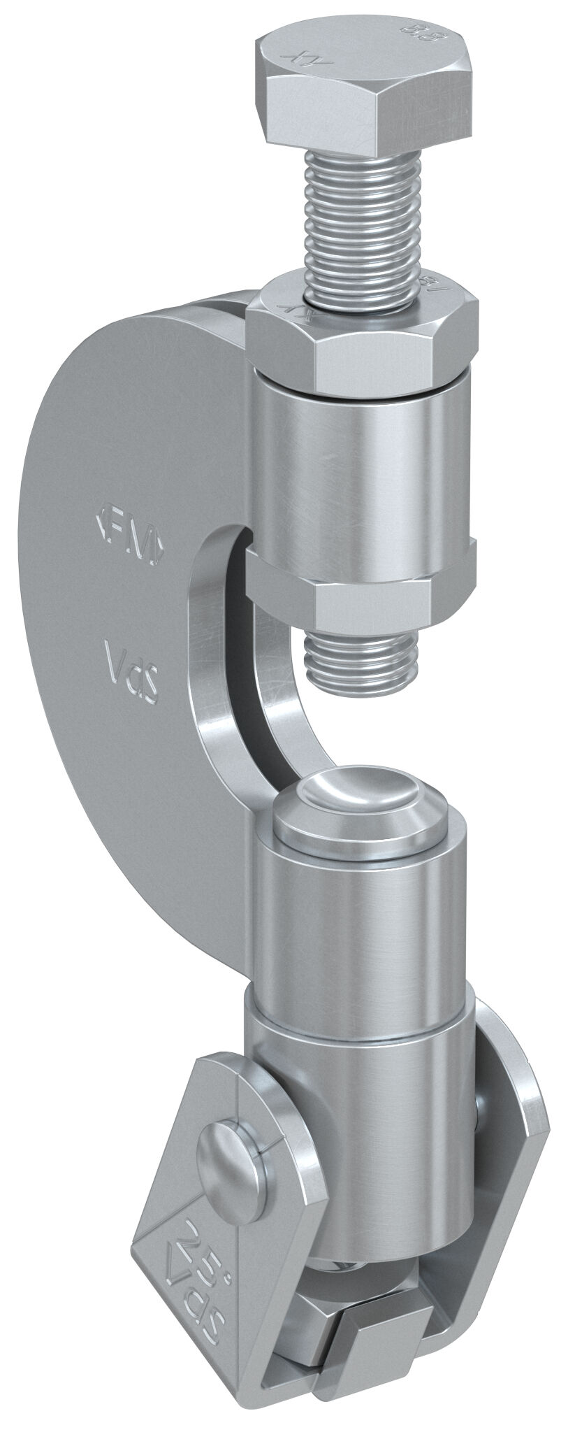 Obrázek výrobku: "fischer nosníková příchytka s kloubem TKLG M8, galvanický Zn"