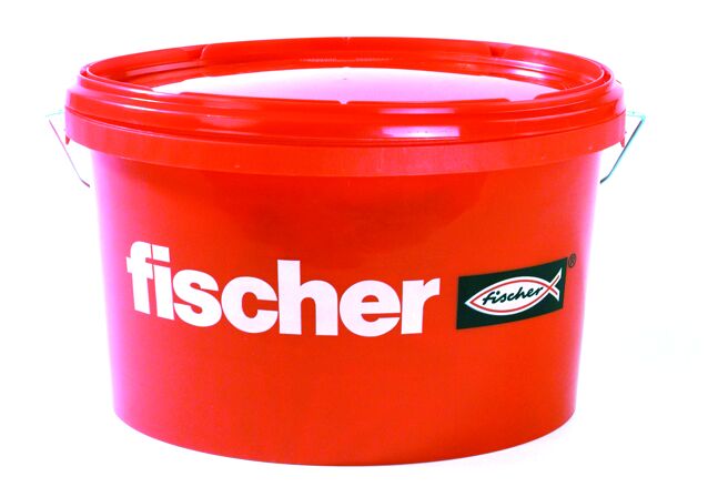 Packaging: "fischer Universal plug UX 10 x 60 R in bucket"