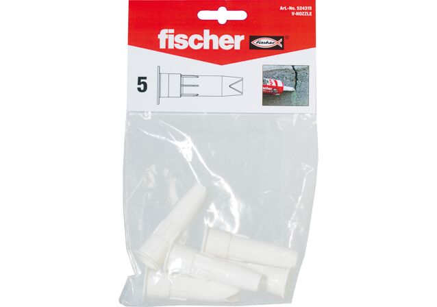 Product Picture: "fischer V-nozul ekspres çimento"