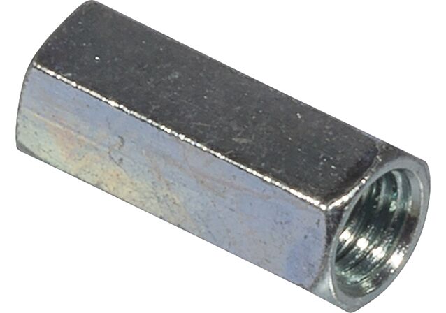 Product Picture: "fischer Hexagonal connector VM M8 stainless steel A4"