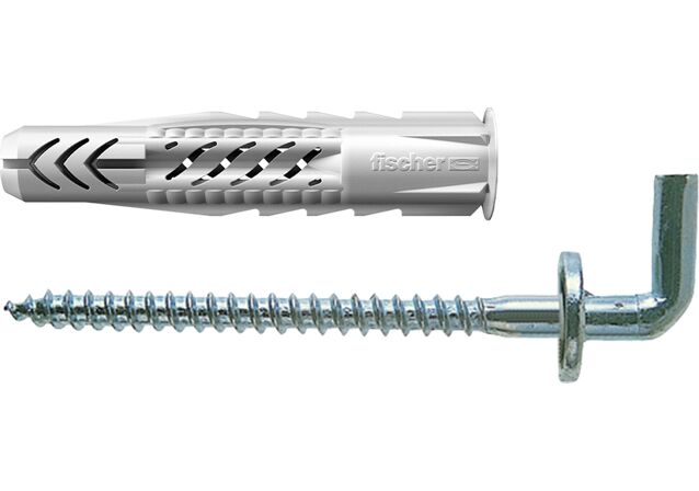 Produktbild: "fischer Universaldübel UX 8 x 50 RH mit Winkelhaken, nylonbeschichtet"