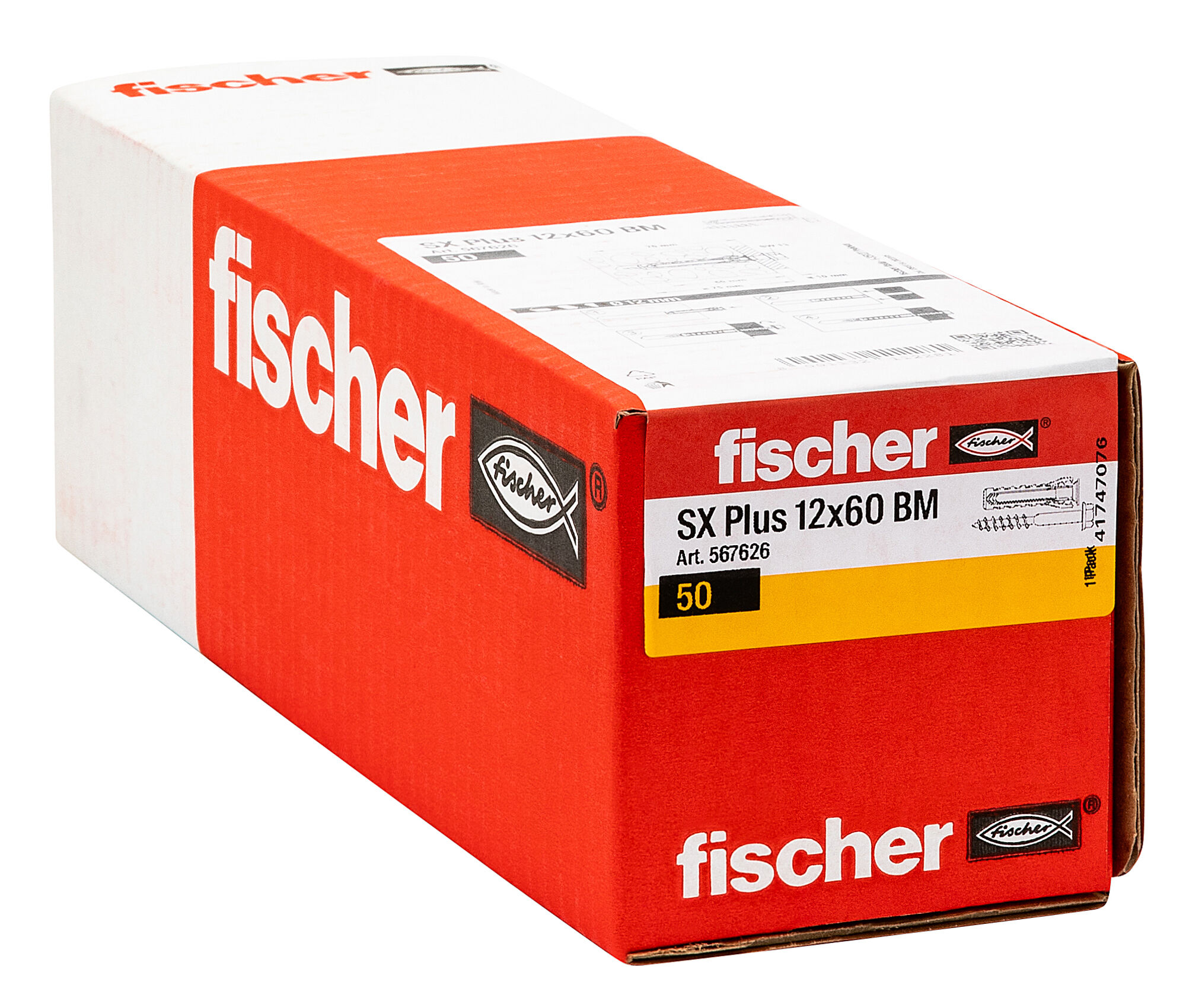 Confezione: "SX Plus 12x60 BM Tassello con Vite Esagonale Flangiata"