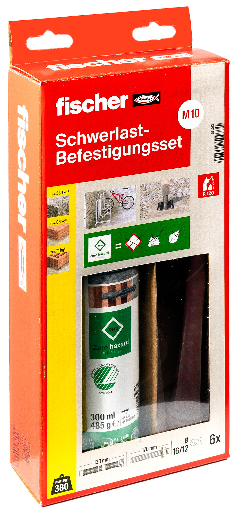 Produktbild: "fischer Schwerlast-Befestigungsset Ankerstange M10 R"