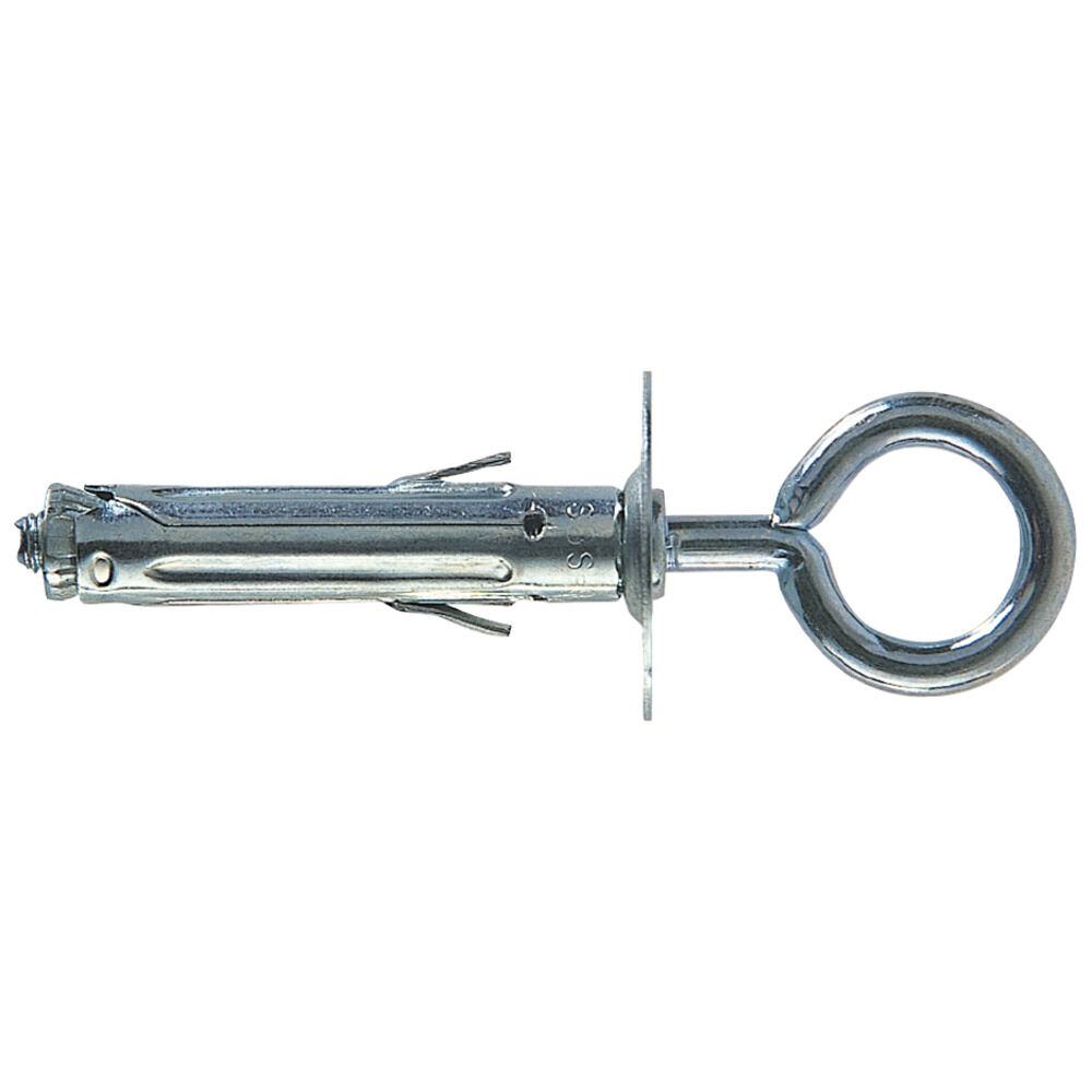 Fischer Specchi su Cemento e Mattone Pieno 15 Tasselli Metallici SBS 9/3 Y con occhiolo chiuso per il Fissaggio di Mobili Mensole Fischer Specchi su Cemento e Mattone Pieno 15 Tasselli Metallici SBS 9/3 Y con occhiolo chiuso per il Fissaggio di Mobili Mensole