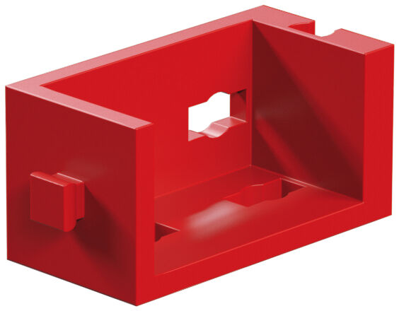 Winkelträger 30, rot