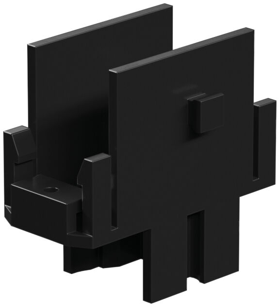 Servohalter, schwarz