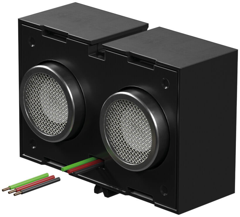 Ultraschallsensor, schwarz