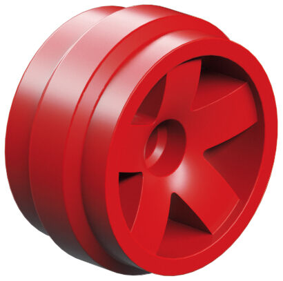 Wheel rim 20,5x12, red