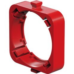 Lens holder plano-convex, red