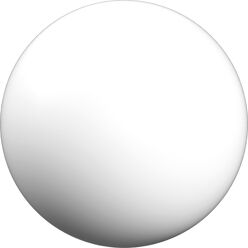 Styrofoam ball D50, white