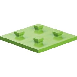 Mounting plate 30x30, green