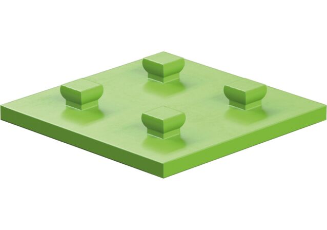 null: "Mounting plate 30x30, green"
