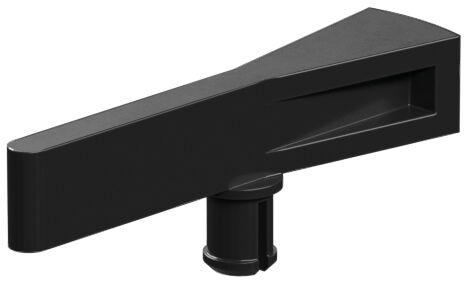 Produktbild: "Wechselweiche Oberteil, schwarz"