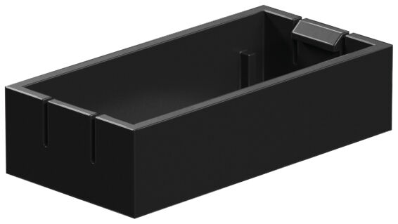 Elektronikgehäuse, schwarz