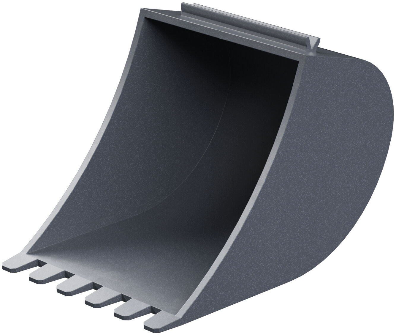 Dredger bucket, silver