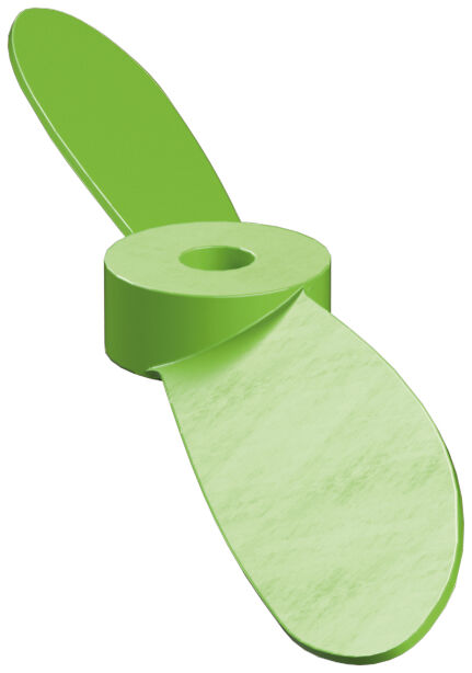 Produktbild: "Luftschraube 100, grün"