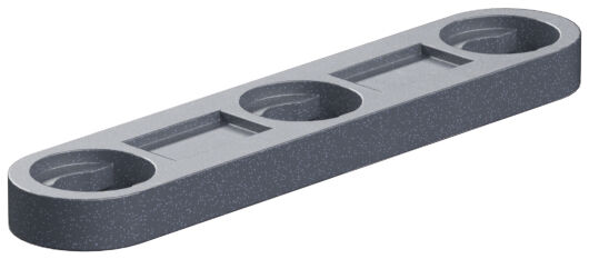 null: "I-Strut with bore 30, silver"