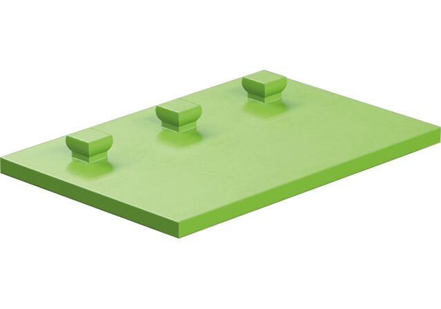 null: "Mounting plate 30x45, green"