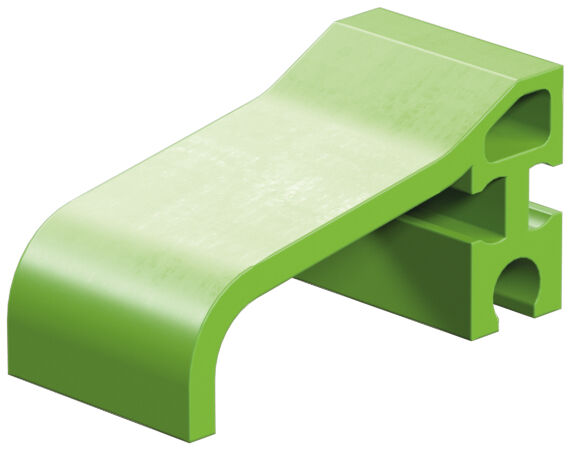 Extension side, green