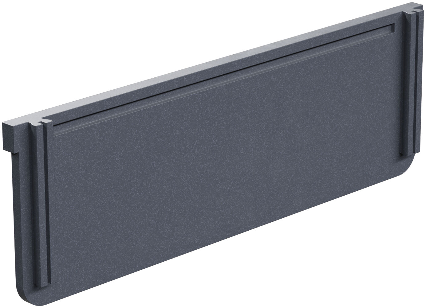 Trailer flap, silver