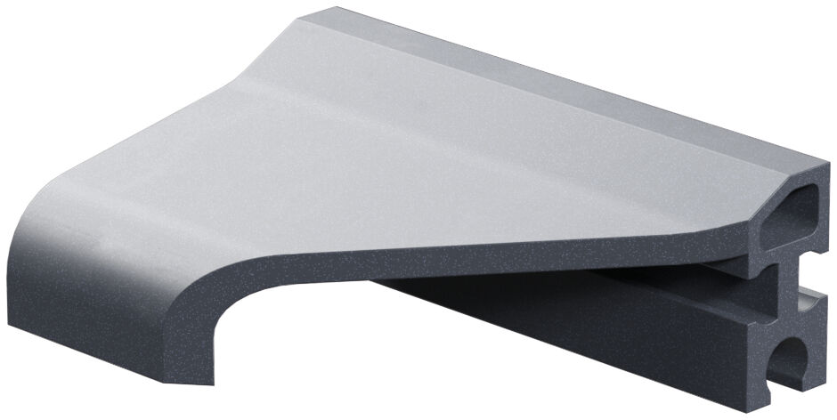 Right side panel, silver