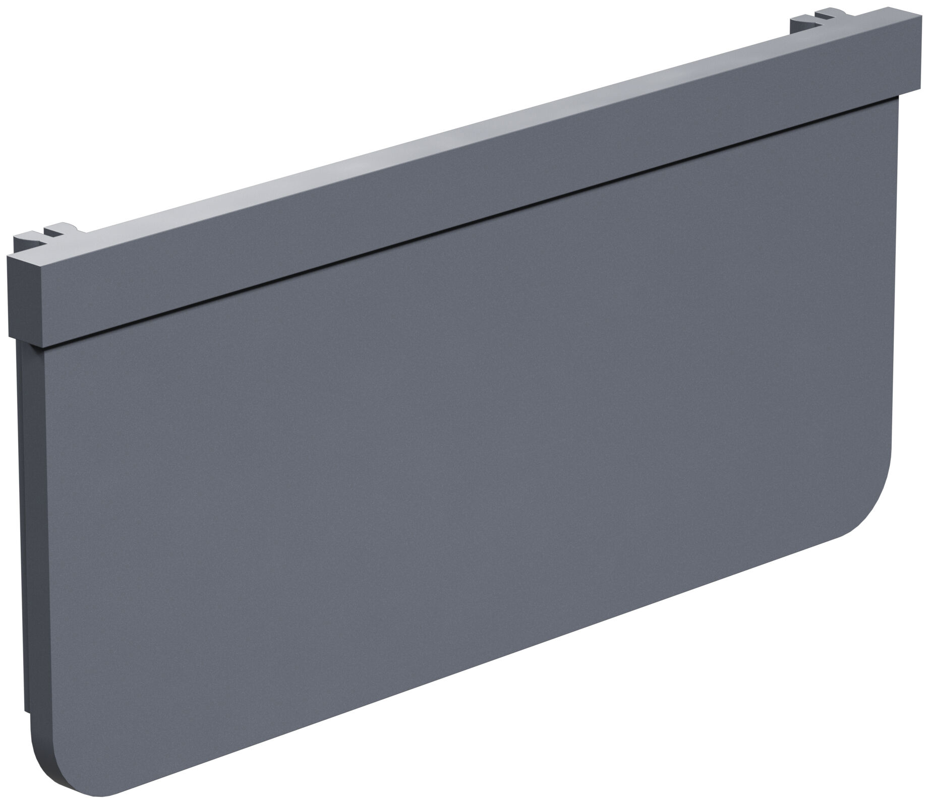 Trailer flap 75, silver