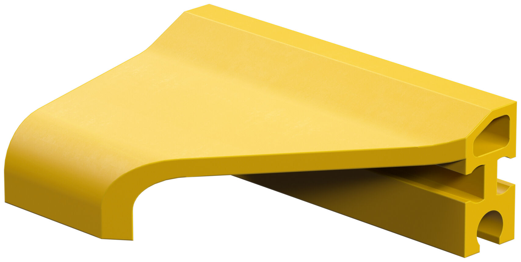 Right side panel, yellow