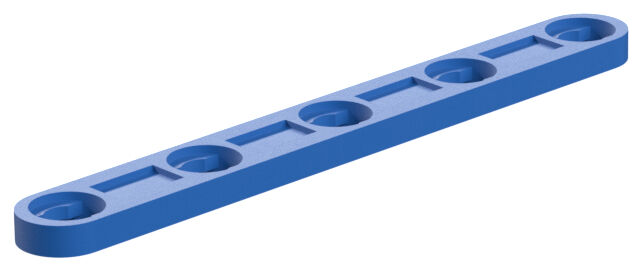 Product Picture: "I-strut 60 con agujero, azul"