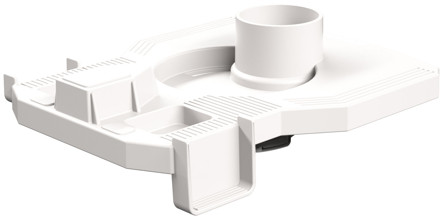 Basisplatte Drehelement, weiß