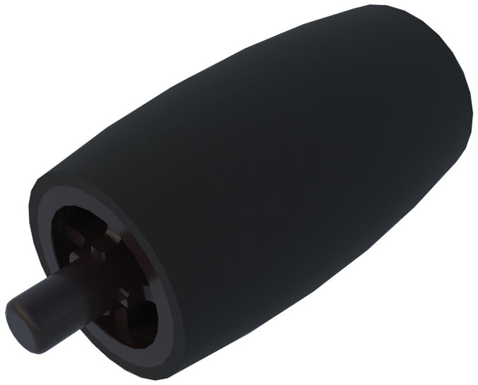 Produktbild: "Omniwheel Walze, schwarz"