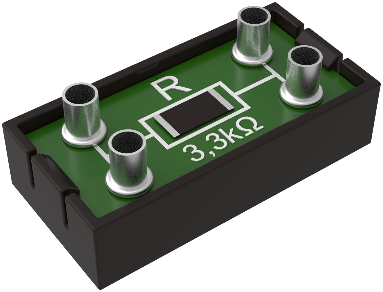 Platine Widerstand 3,3 kOhm